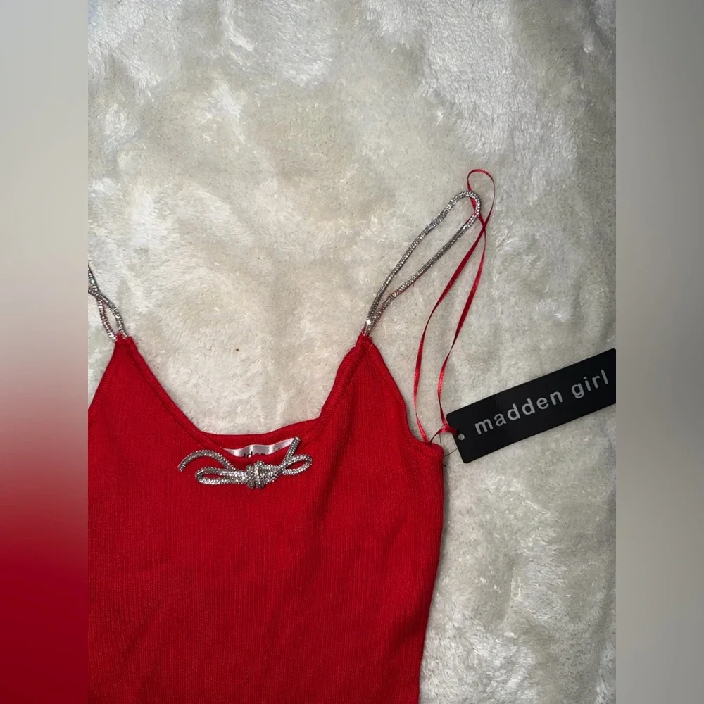 Red Women’s Dress Size M – New Madden Girl - Picture 3 of 5